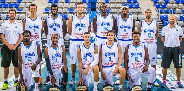 L'effectif 2016/2017 des Sharks d'Antibes