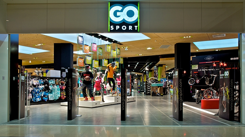 Façade d'un magasin Go Sport 