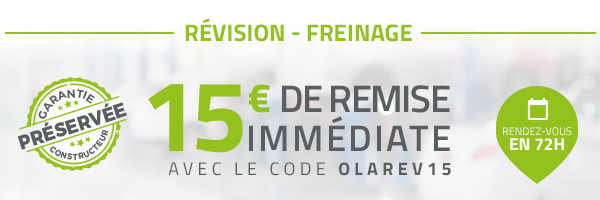 Avatacar.com Révision Freinage remise réduction 15€